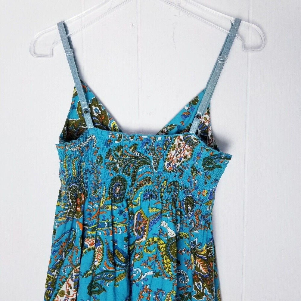 Zoey Beth Floral Paisley Dress Women Size Medium - Picture 12 of 16